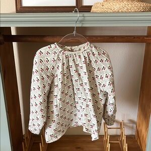 Konges Slojd Kids Top - White and Red